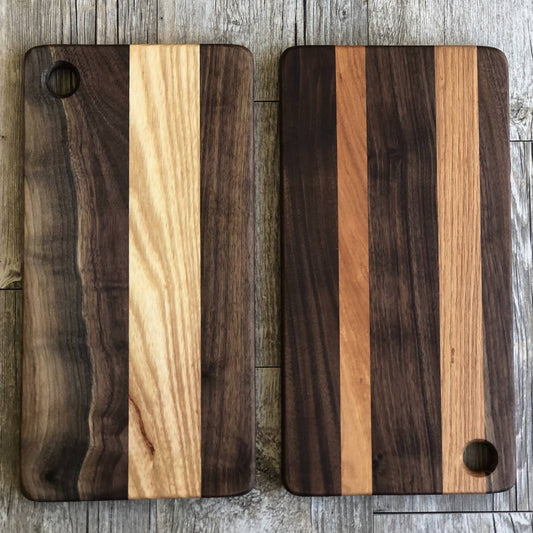 SMALL STRIPE CUTTING BOARD