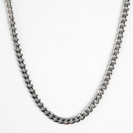 Mens silver necklace 