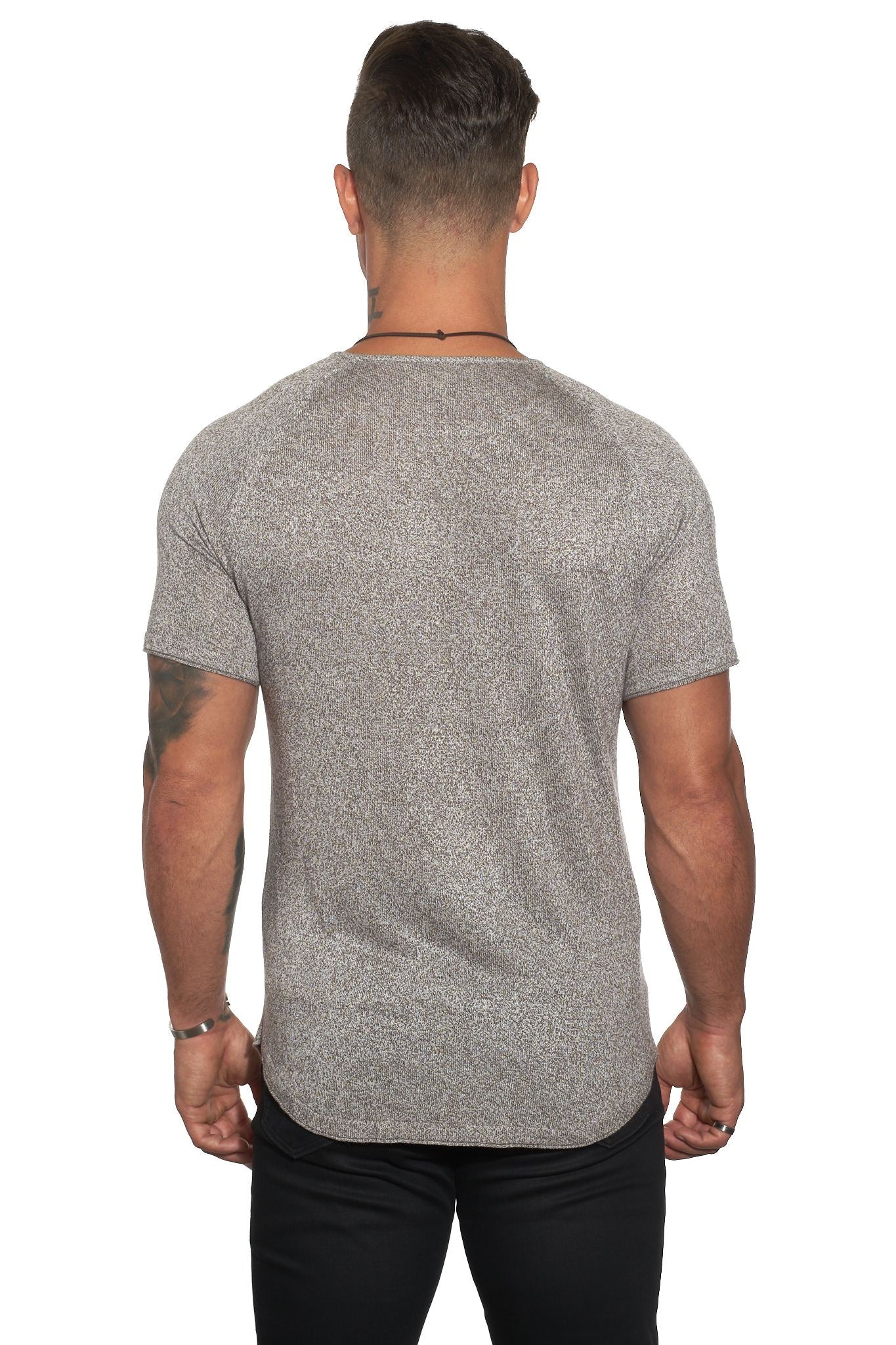 The Short Sleeve Lightweight Fitted Sweater by WESTON JON BOUCHÉR