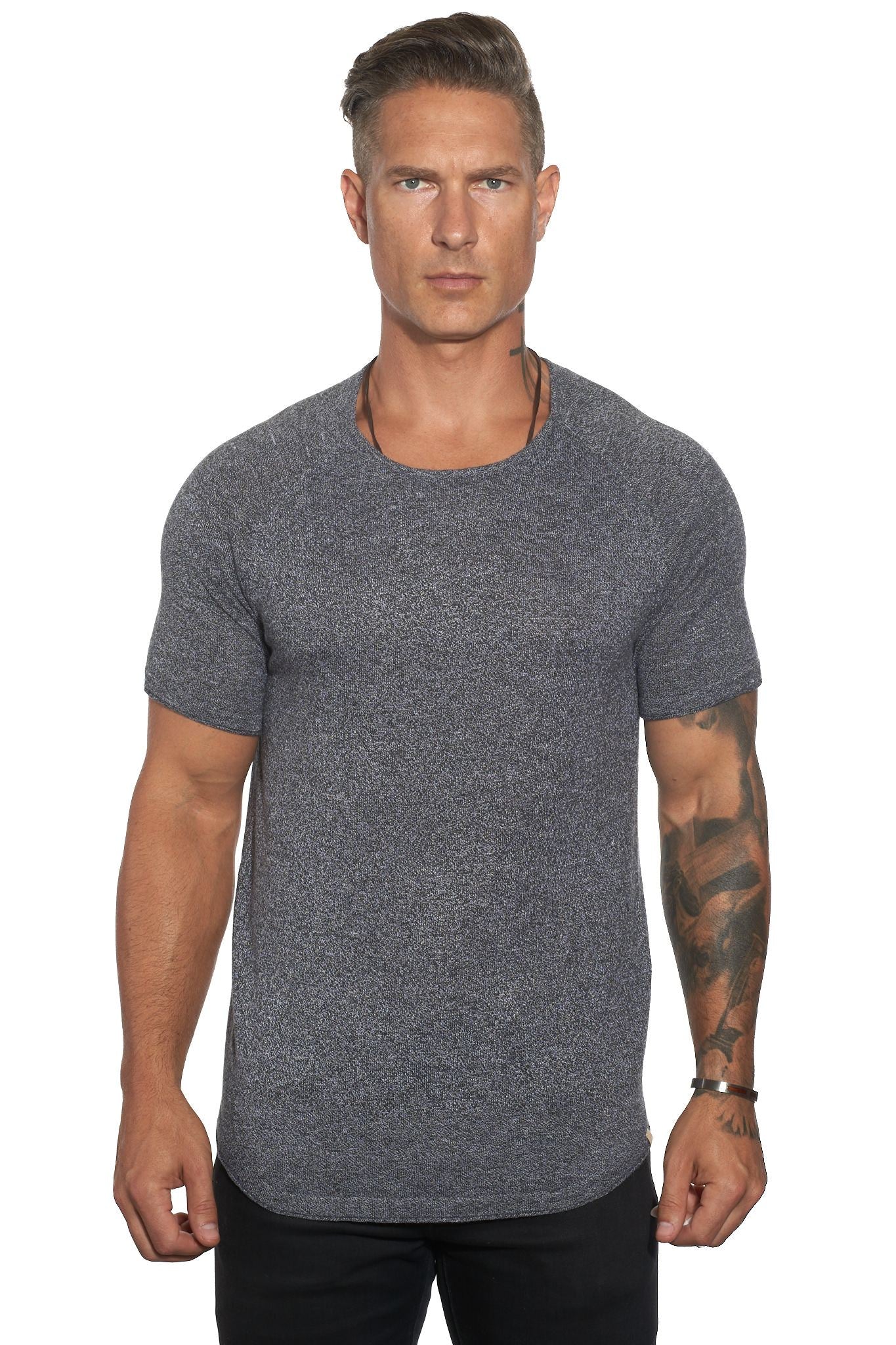 The Short Sleeve Lightweight Fitted Sweater by WESTON JON BOUCHÉR