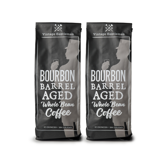 Bourbon Barrel Aged Coffee- Two 10oz Bags