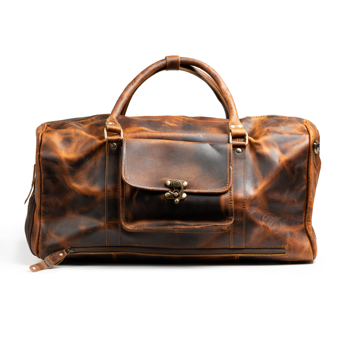 The “Hemingway” Buffalo Leather Duffle Bag