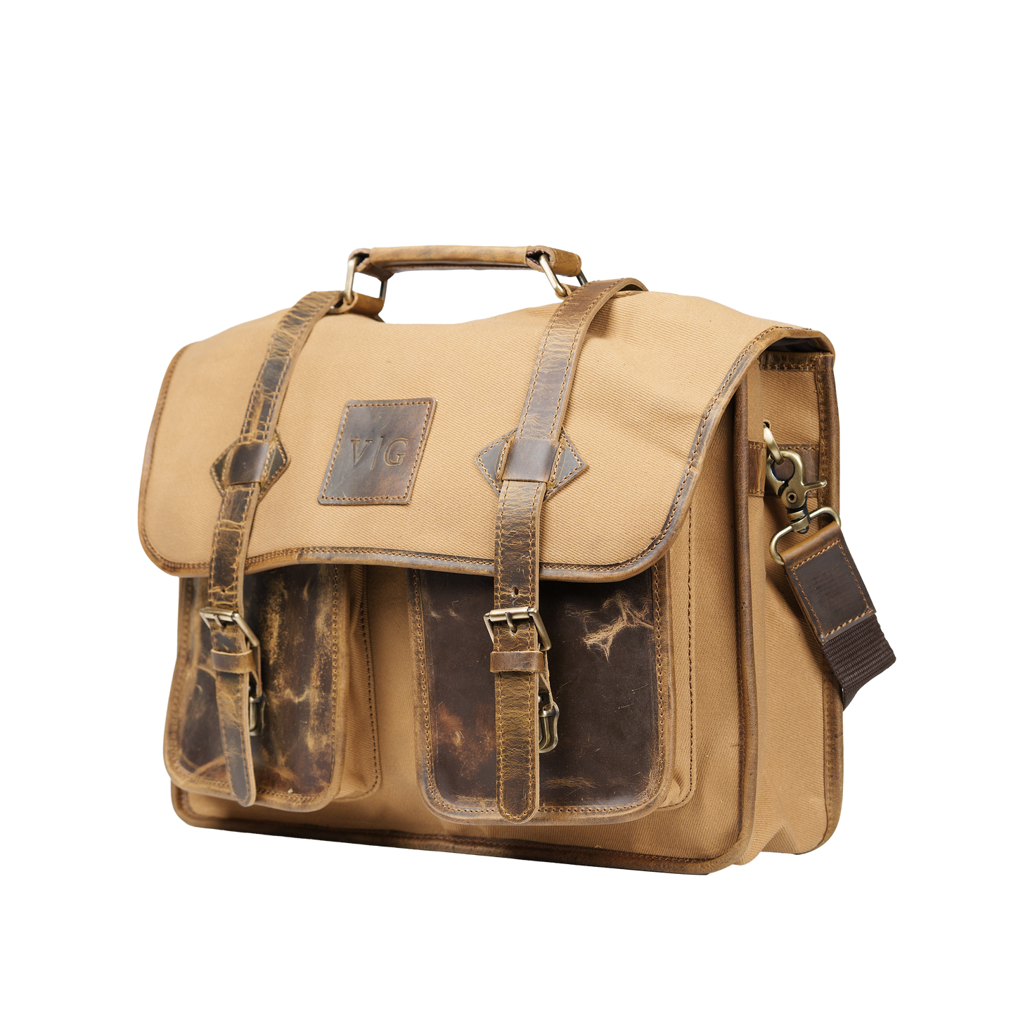 Canvas messenger bag