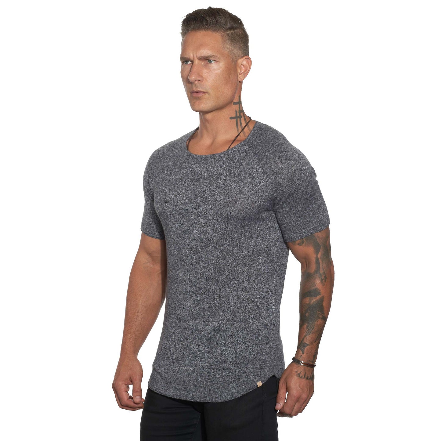 The Short Sleeve Lightweight Fitted Sweater by WESTON JON BOUCHÉR