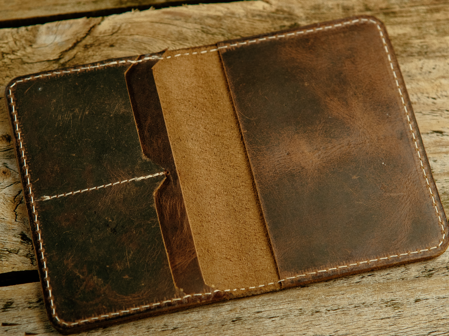 Buffalo Leather Passport Journal