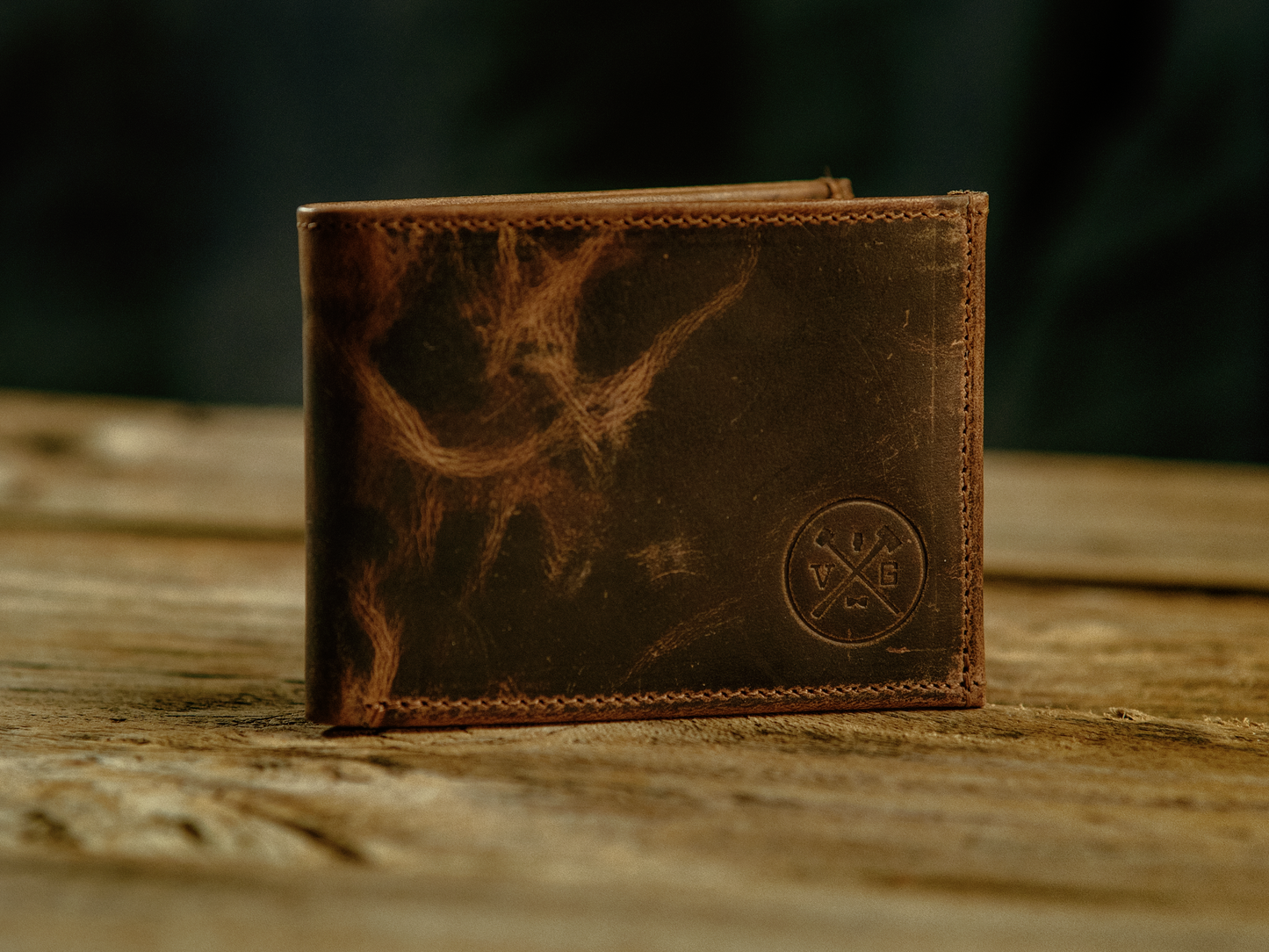 buffalo leather wallet