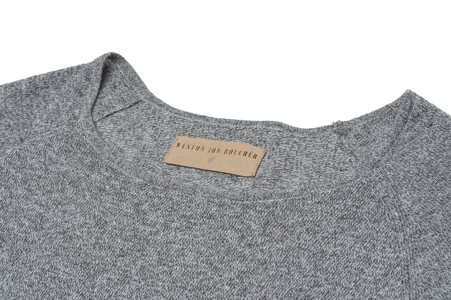 The Short Sleeve Lightweight Fitted Sweater by WESTON JON BOUCHÉR