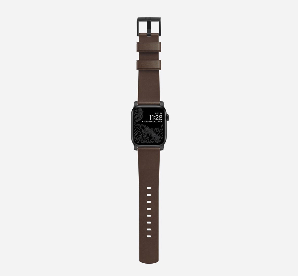 Modern Leather Apple Watch Strap