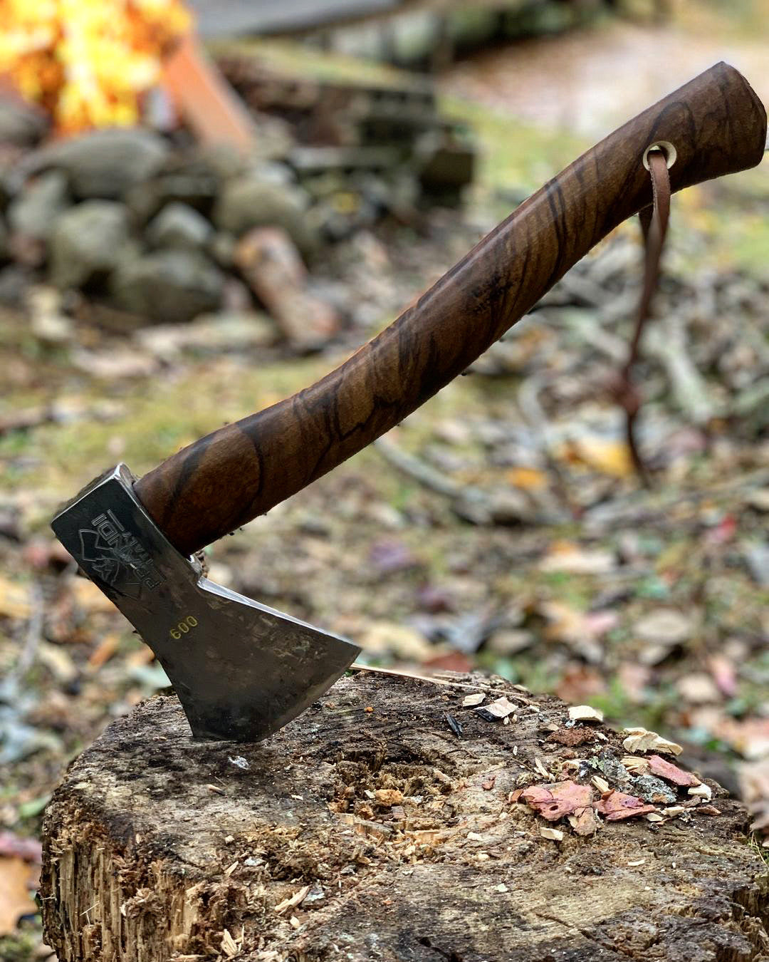 Limited Edition Hickory Wood Prandi Radica Hatchet