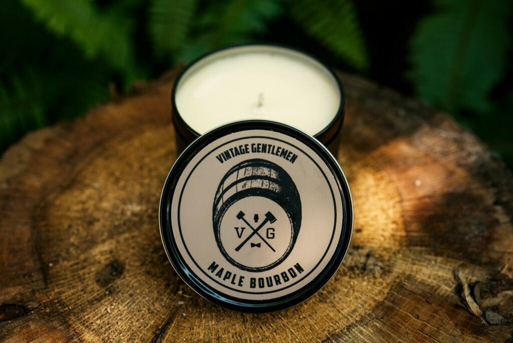 “Maple Bourbon” Soy Candle