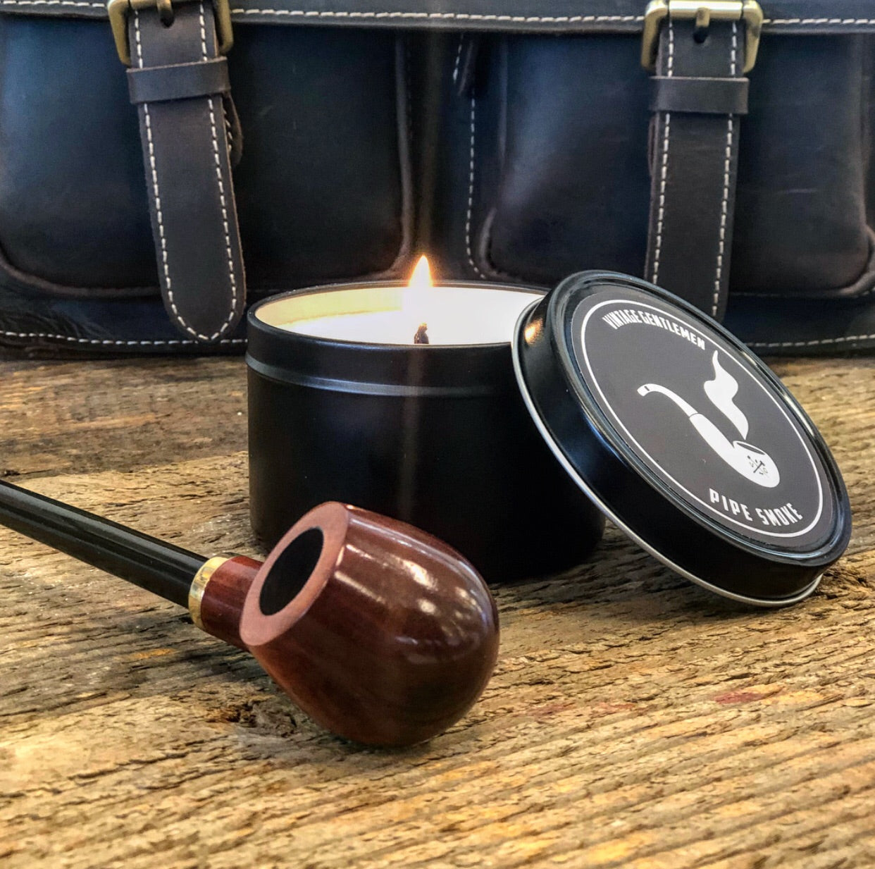 pipe smoke candle