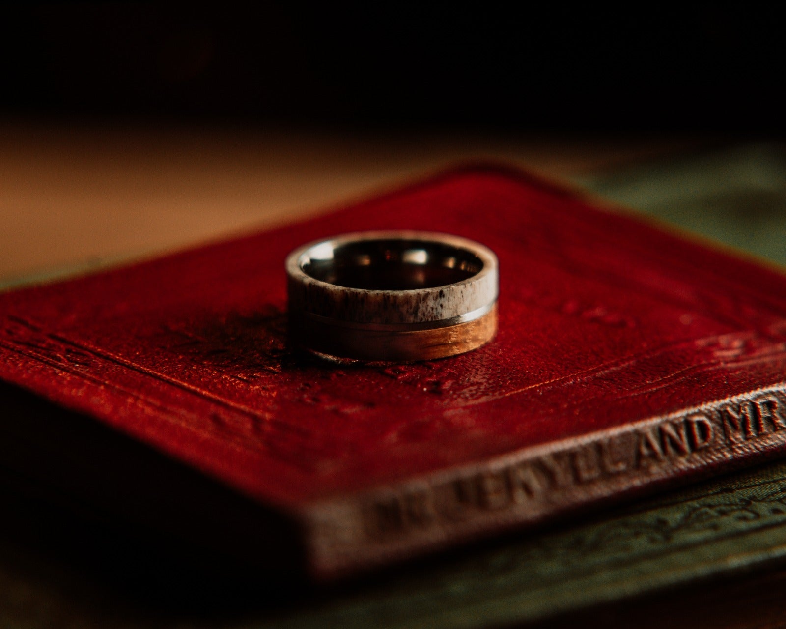 elk antler ring